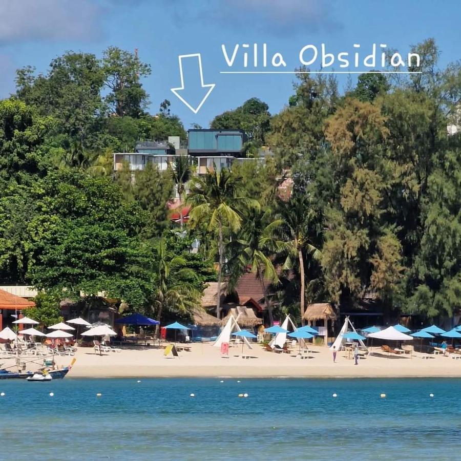 Villa Obsidian, With Staff, Sea View And Walk To Choeng Mon Beach Dış mekan fotoğraf