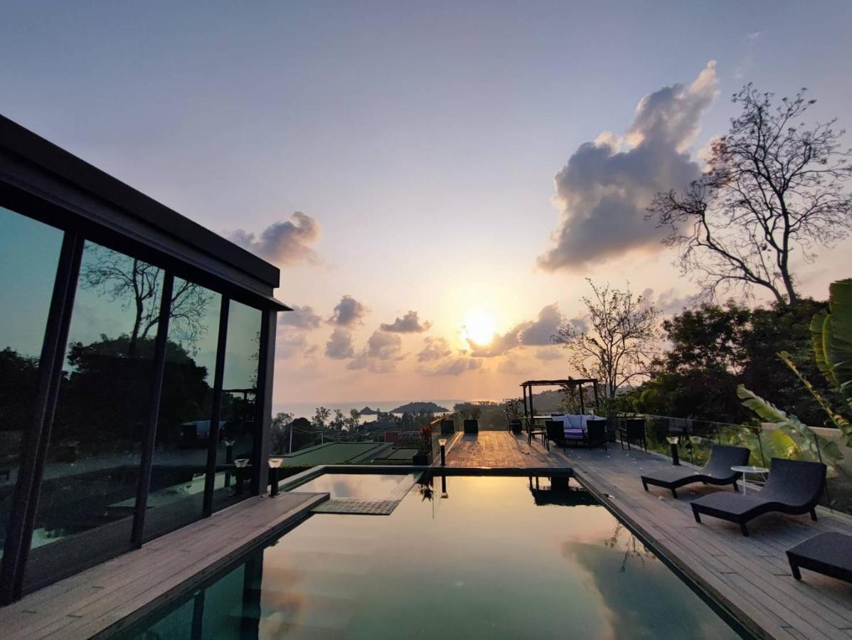 Villa Obsidian, With Staff, Sea View And Walk To Choeng Mon Beach Dış mekan fotoğraf