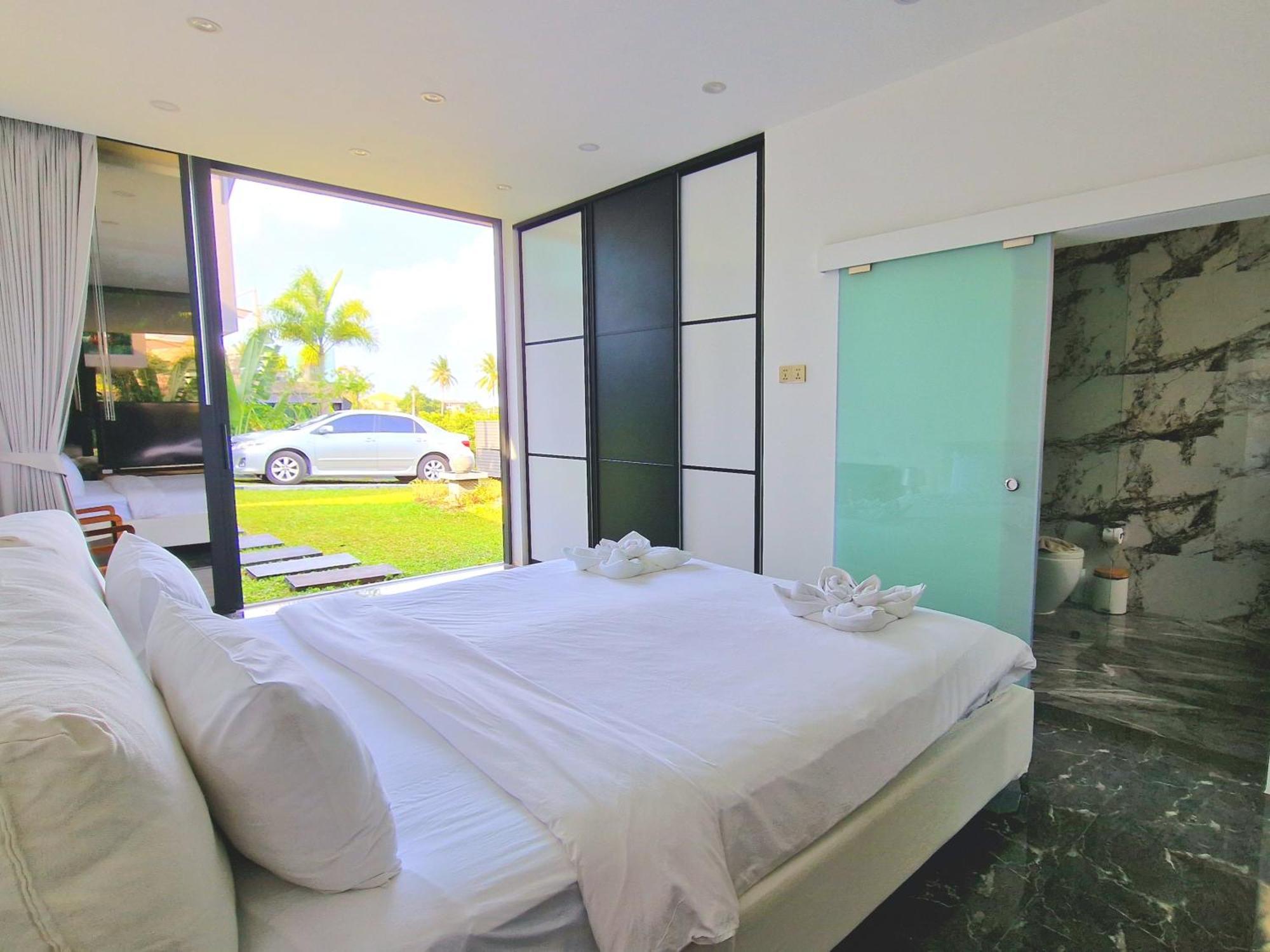 Villa Obsidian, With Staff, Sea View And Walk To Choeng Mon Beach Dış mekan fotoğraf