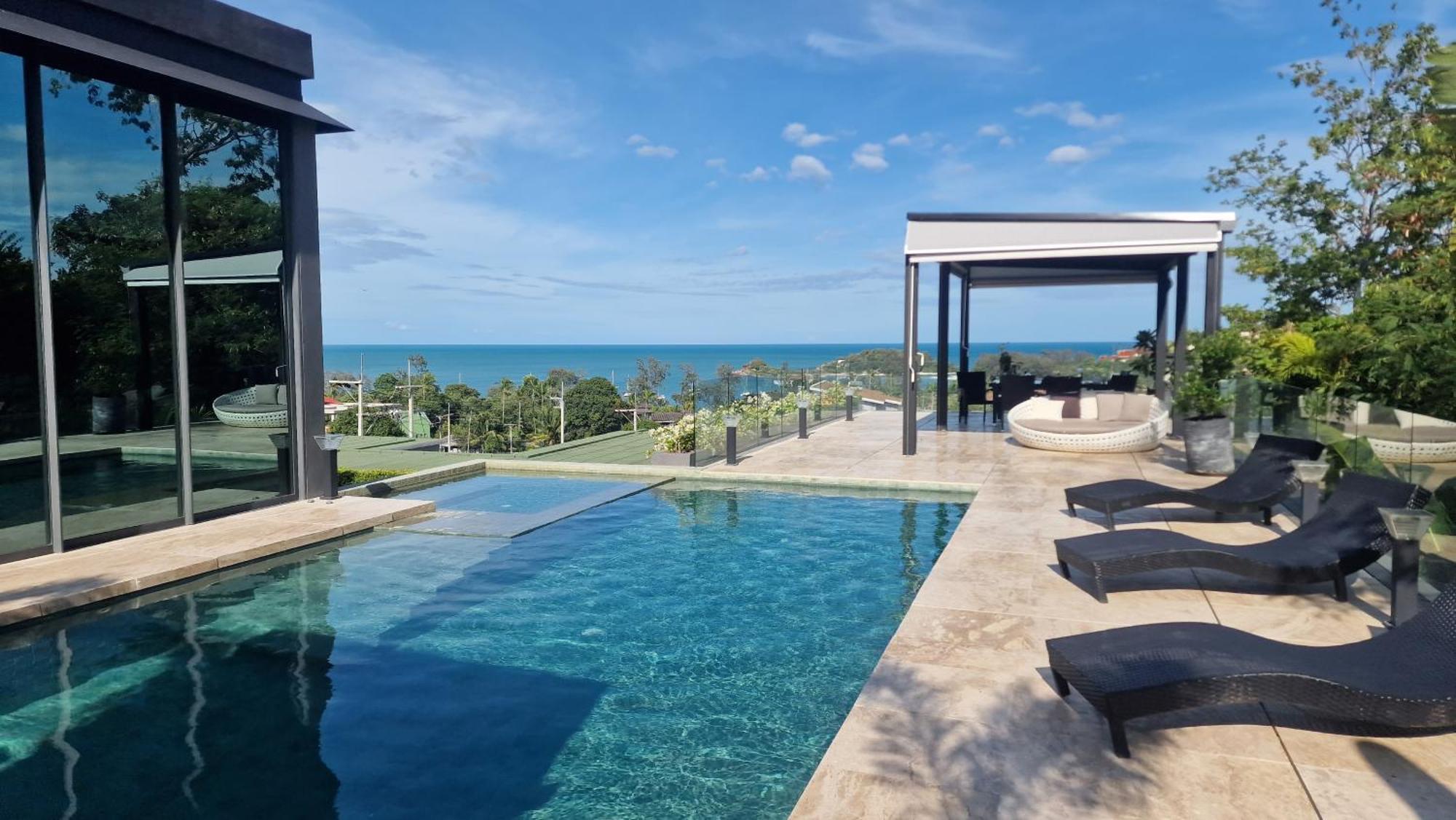 Villa Obsidian, With Staff, Sea View And Walk To Choeng Mon Beach Dış mekan fotoğraf