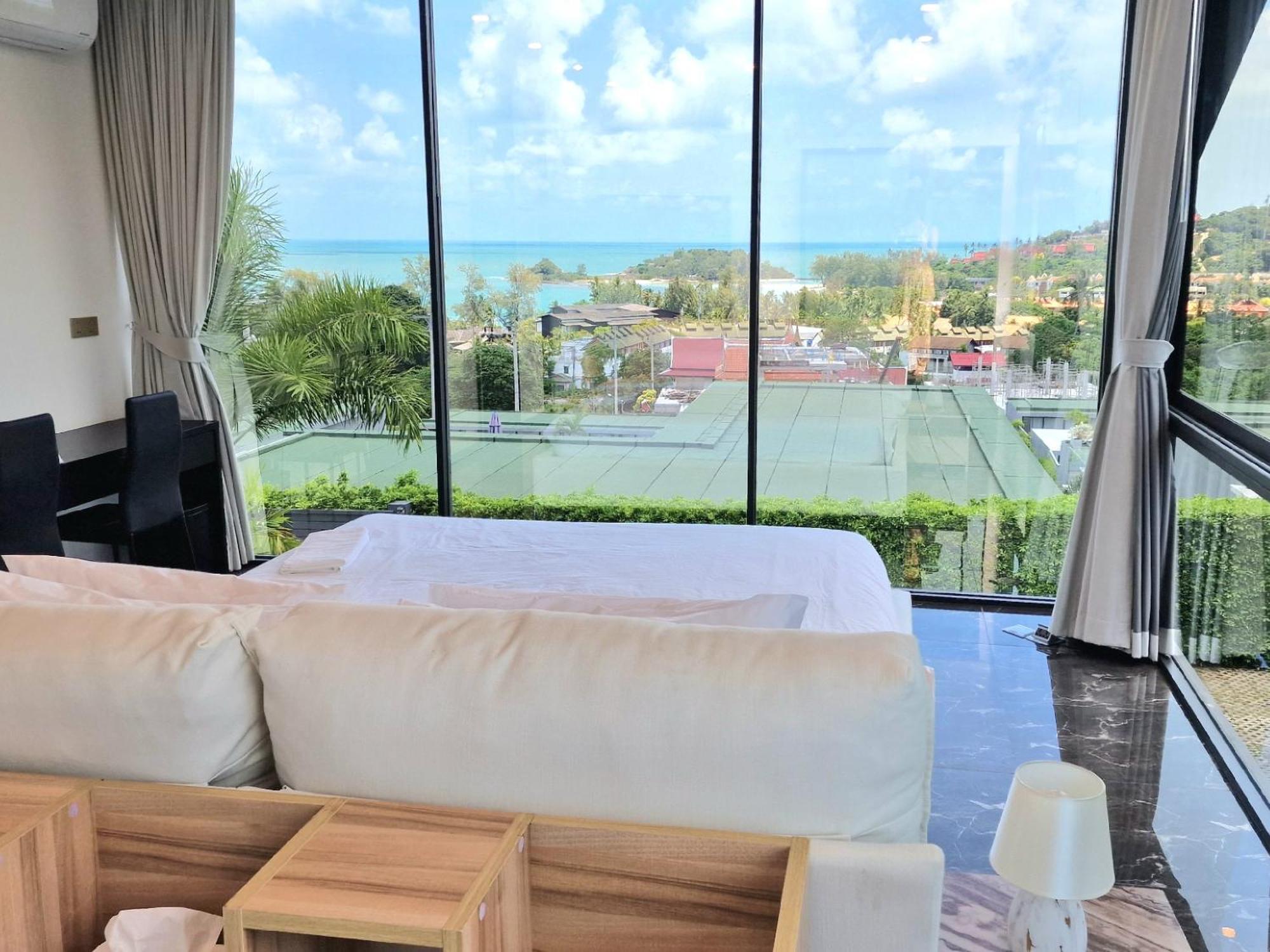 Villa Obsidian, With Staff, Sea View And Walk To Choeng Mon Beach Dış mekan fotoğraf