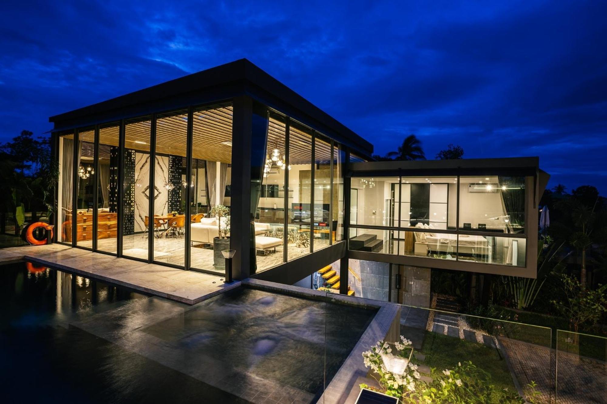 Villa Obsidian, With Staff, Sea View And Walk To Choeng Mon Beach Dış mekan fotoğraf