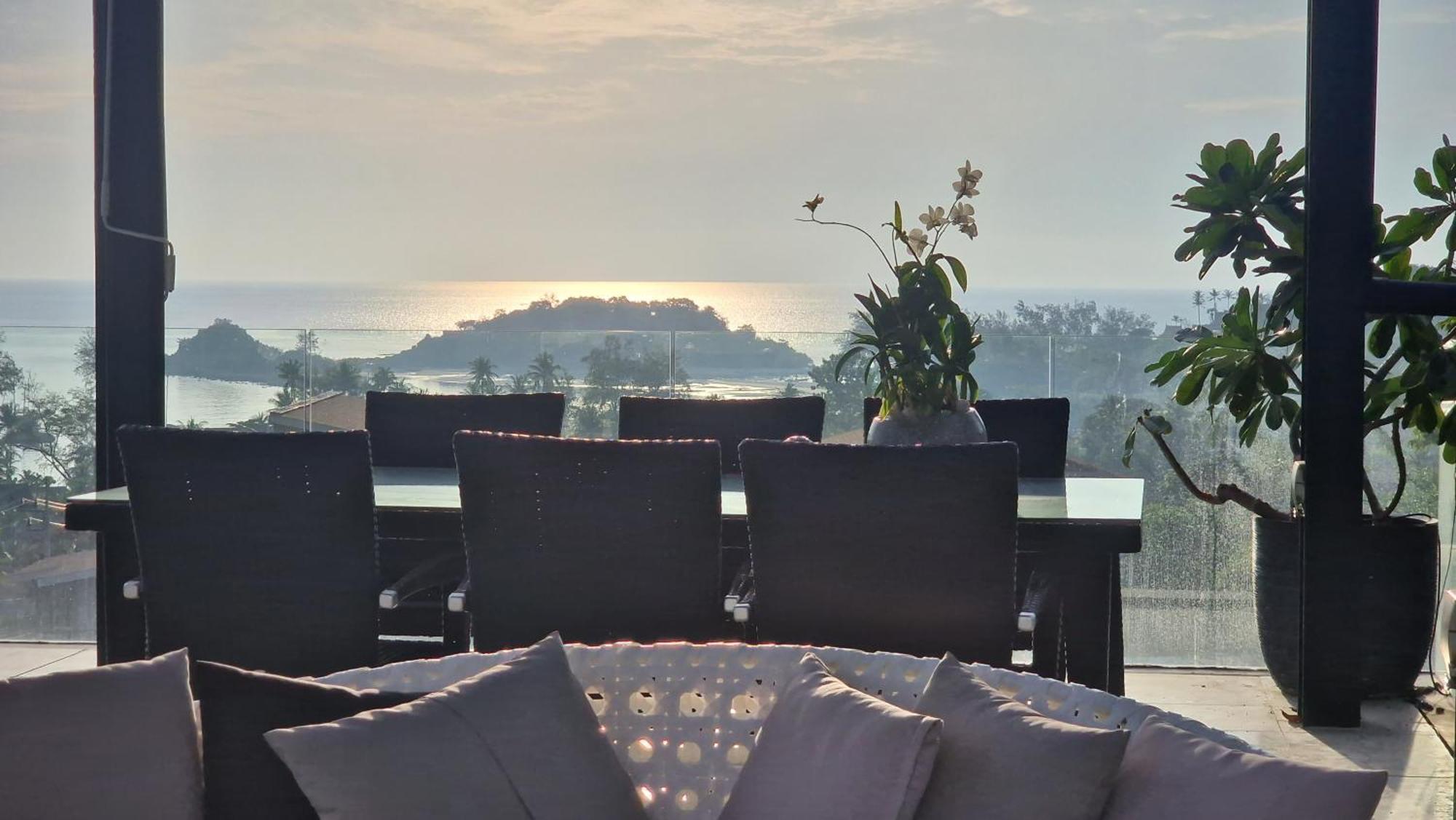 Villa Obsidian, With Staff, Sea View And Walk To Choeng Mon Beach Dış mekan fotoğraf
