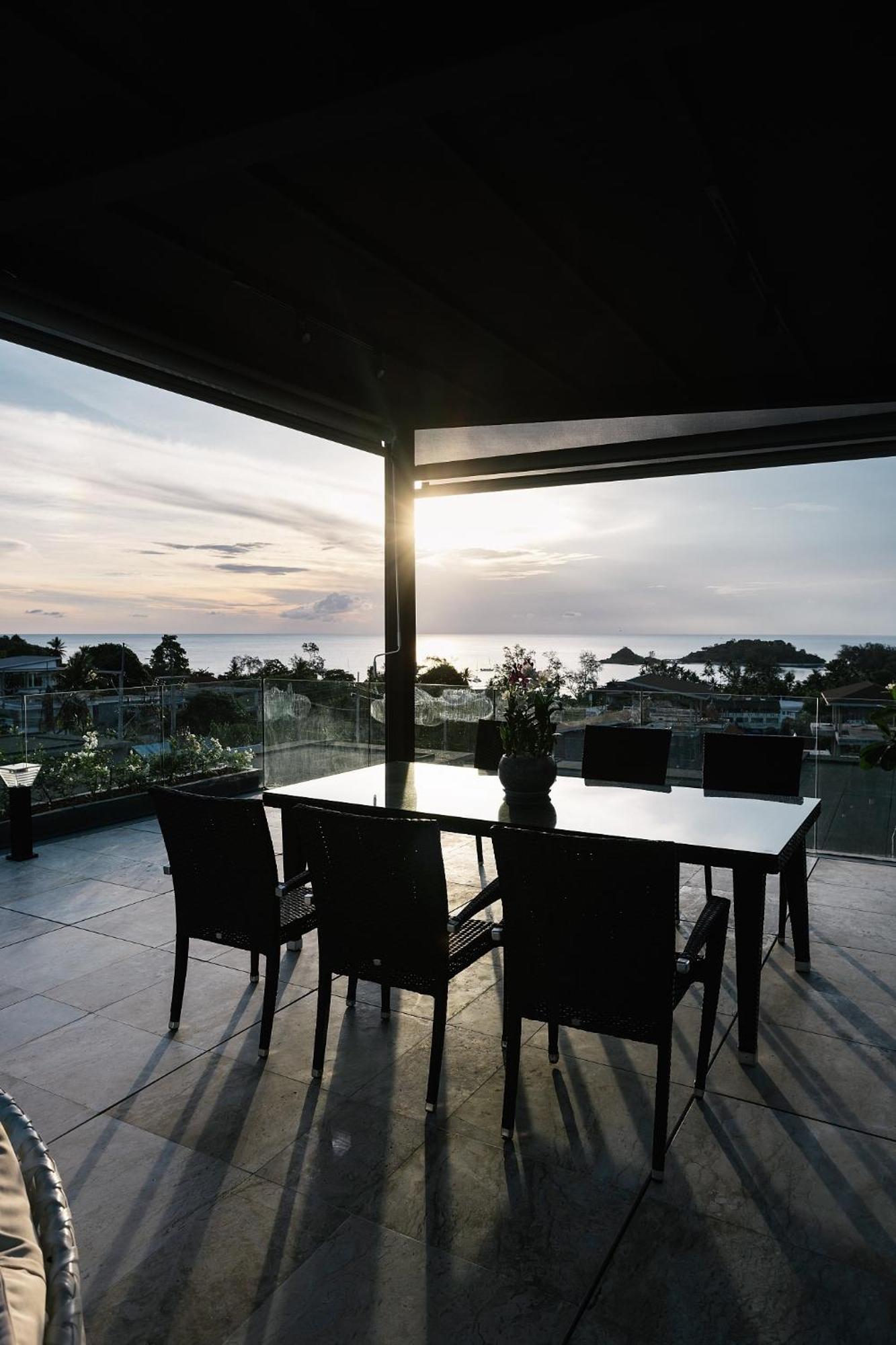 Villa Obsidian, With Staff, Sea View And Walk To Choeng Mon Beach Dış mekan fotoğraf